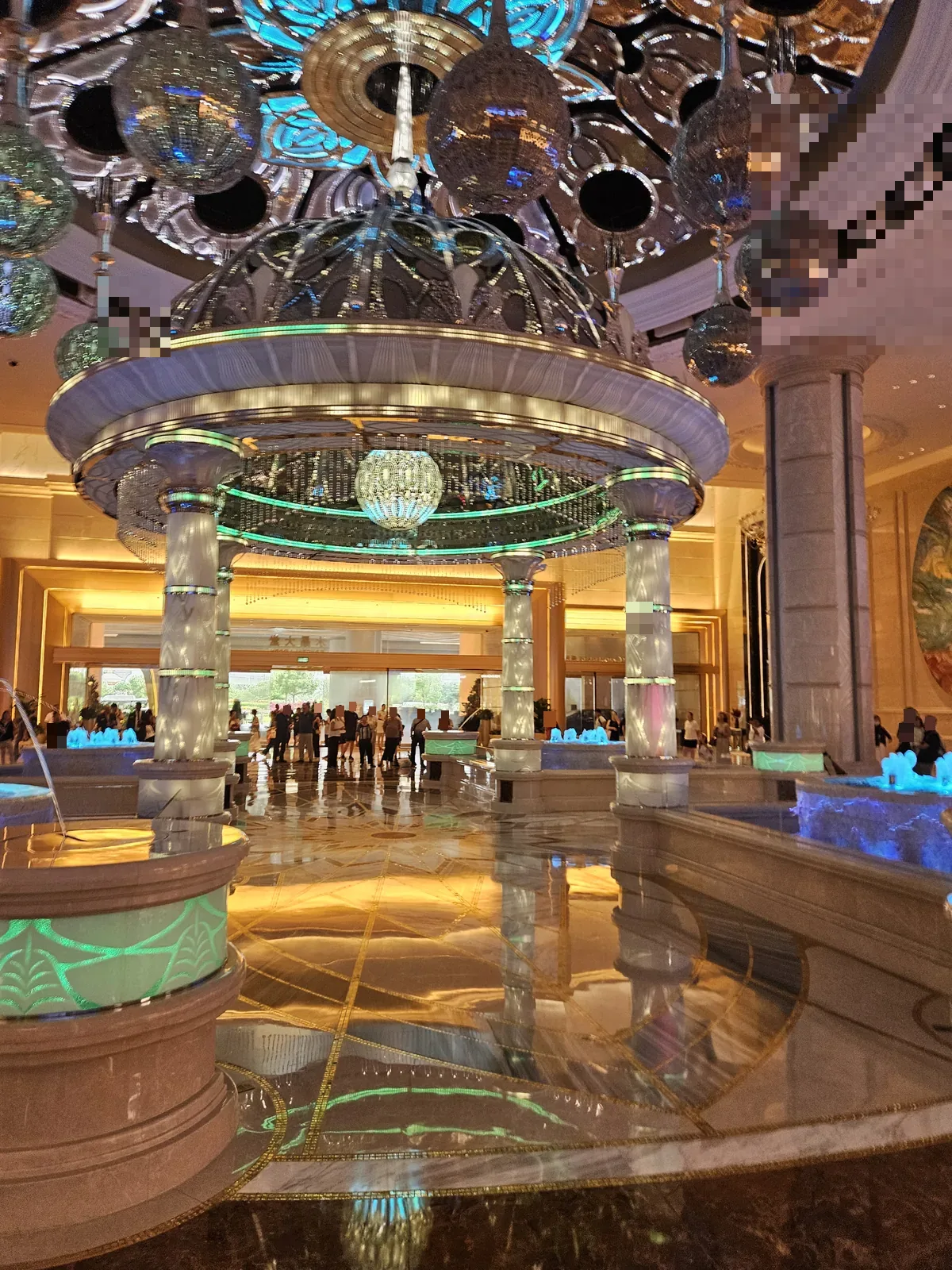 The main Galaxy lobby